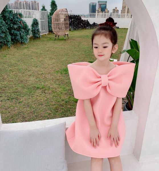 

fashion summer kids girls princess dress sweet baby pink dress children girls birthday party dresses4629439, Red;yellow