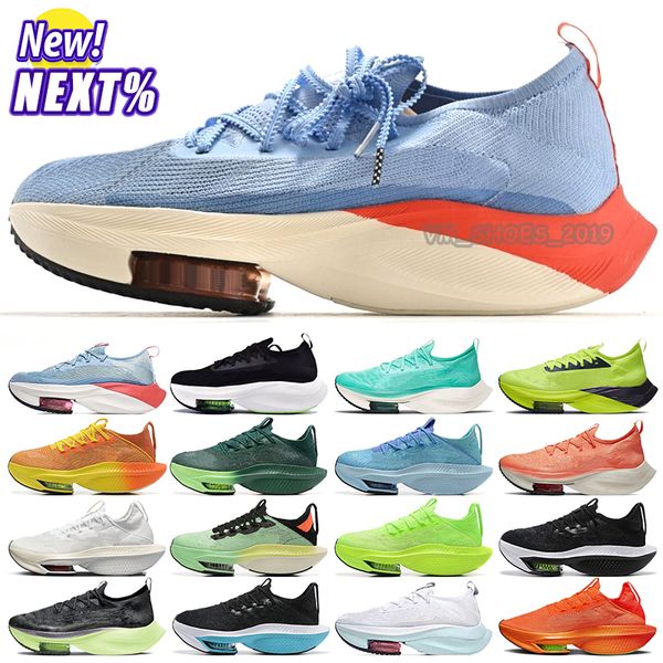 

designer shoes og alpha vaporfly next% knit men women running shoes lime blast metallic gold ekiden outdoor sneakers turquoise ekiden traine
