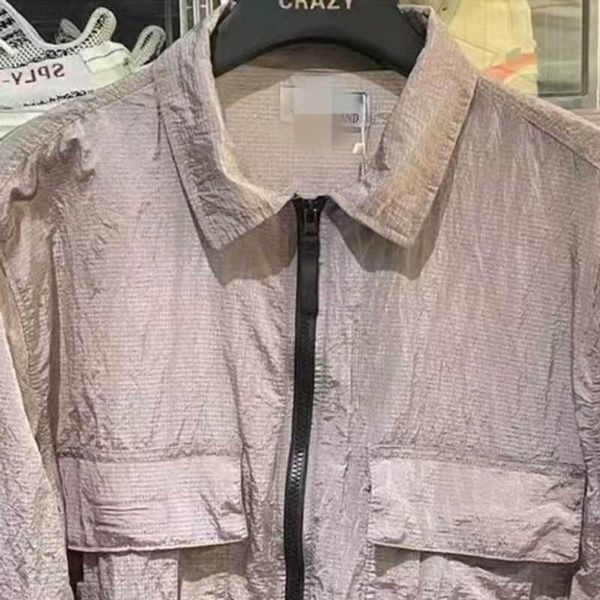 

st0ne designer lightning jacket shirts water resistant black skin coat with men's outdoor sr0qq