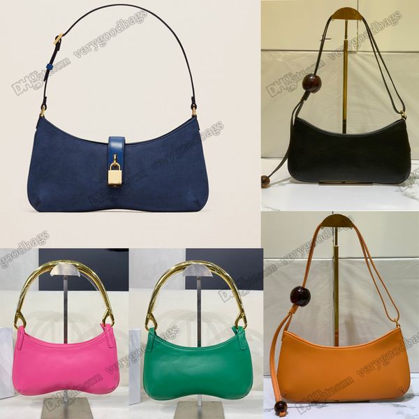 

2023 raphia baguette womens shoulder bags le bisou bag perle simon porte mousqueton designer ladies small handbags leather black pink purse