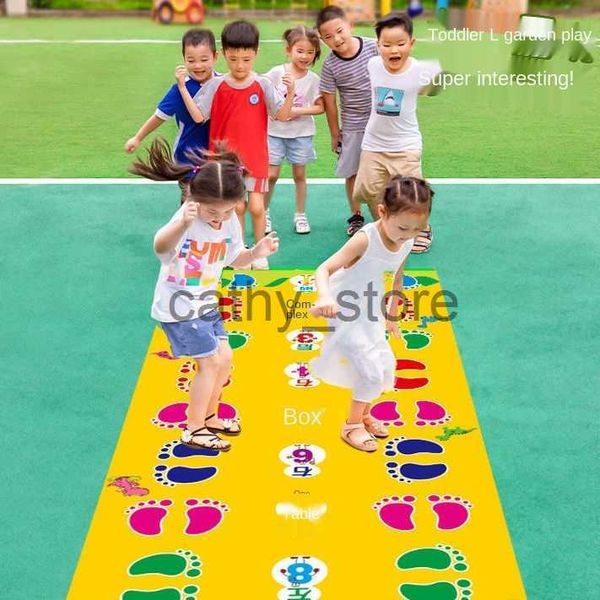 

mats hands and feet in a hurry game mat children's indoor physical props outdoor team building outward training device x0704