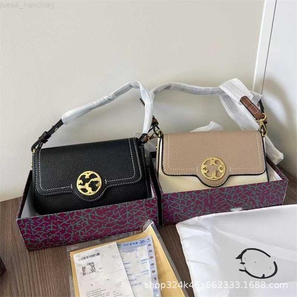 

designer bag tb fashion new women's bag 2023 underarm handheld one shoulder crossbody simple color matching small square gift box, Pink;blue