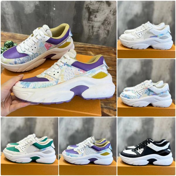 

trainer sneaker designers luxury run away shoes men fashion leather rubber platform increase skate sneakers low cut casual charlie sneakers, Black