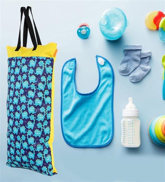 

diaper nappy storage bag waterproof reusable large capacity 40x706052459