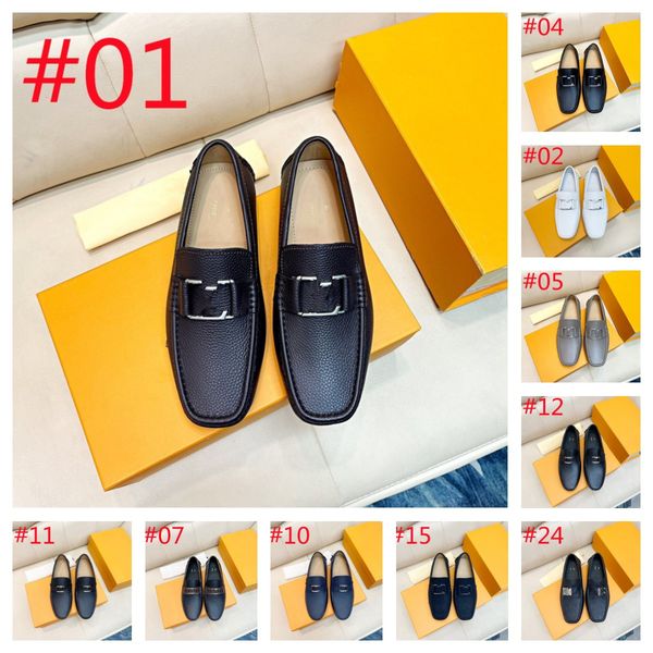 

designer dress shoes mens women loafers classic slip-on luxurys vintage moccasin metal button real leather brand oxfords casual shoes size 3, Black