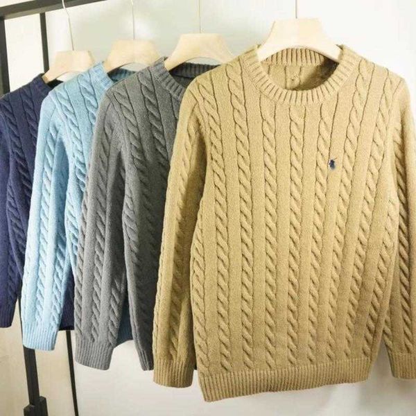 

winter wool sweaters mens sweater designer sweater men pullover coat casual warm underwear logo embroidered kint shirt, White;black