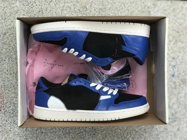 

authentic jumpman 1s ts mens shoes dark blue black white designer basketball shoes luxury outdoor sneakers size available fast delivery with