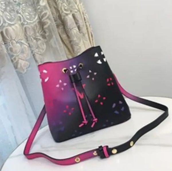 

7a quality gradient color bucket bags for womens handbags designers luxury totes crossbody bag handbag multicolour fashion versatile shoulde