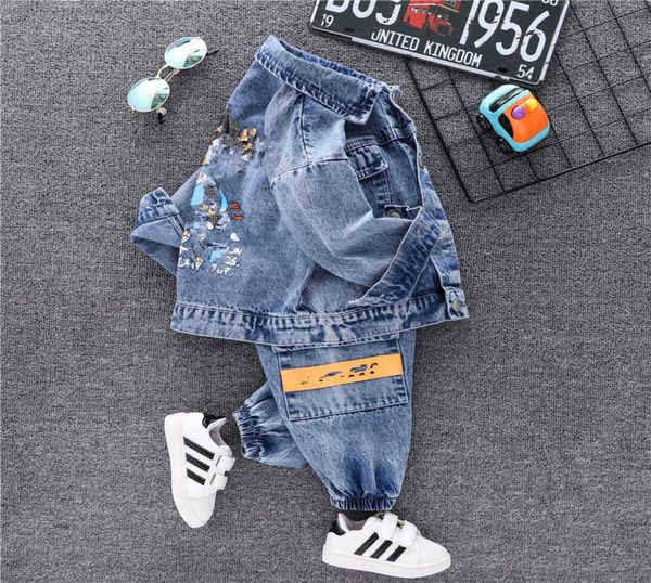 

children jeans kids clothes baby girl clothes kids designer clothes boys baby fashion toddler tracksuits clothing sets6738162, White