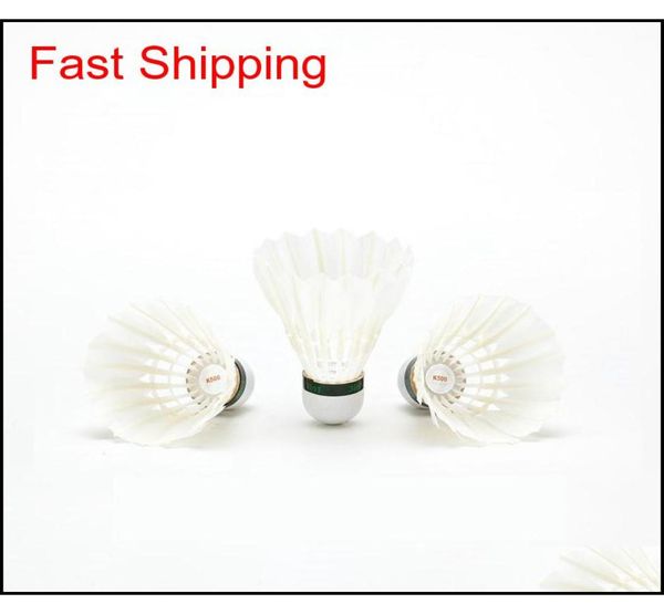 

12pcslot for 500 badminton goose feather shuttlecock speed 77 durable badminton b qylwcy hairclippers20113960947