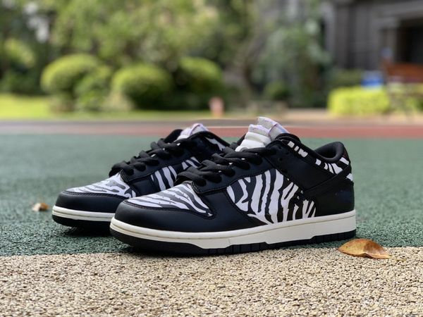 

quarter snacks x sb low zebra shoes black white-zebra shoe outdoor sneakers for women men size us 4-13 eur 36-46