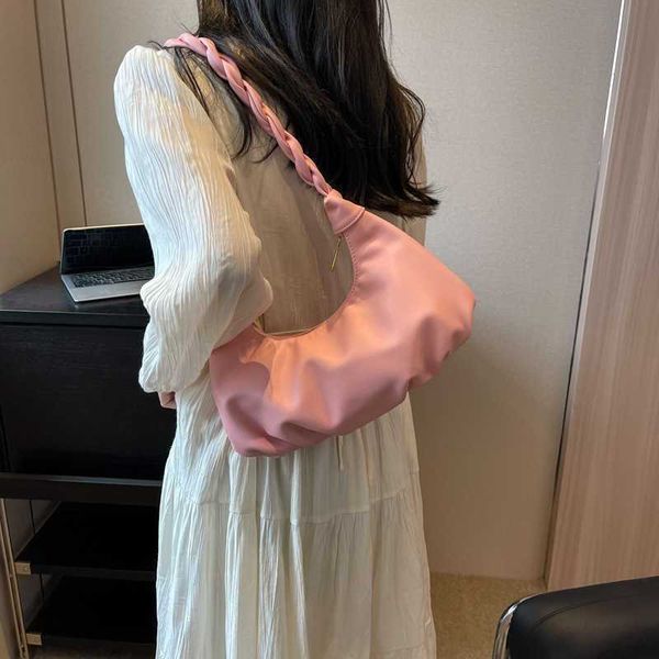 

evening bags simple pleated large capacity bag women summer niche fashion dumplings commuting to work underarm 230704