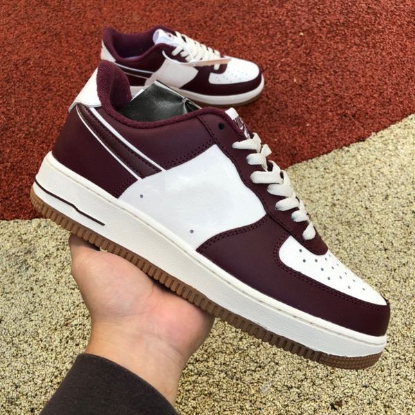 

af1s white red tendon sole sneakers for women men size 36-46