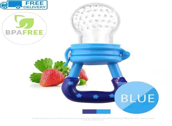 

baby food feeder with pacifier clip holder infant baby teether fruit feeder pacifier infant food pacifier silicone teething toys1085797
