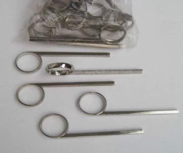 

10 pcs nickel plated trumpet slide finger ring for repairing part new5472502