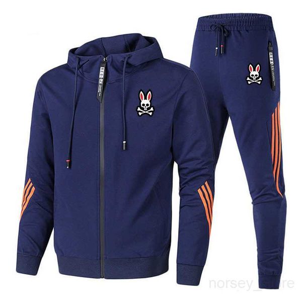

psycho bunny by robert gooley three bar men's set 4 35lg, Gray