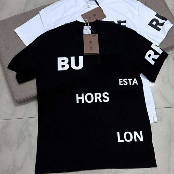 

bby sweatshirt men women designer t shirt mens polo shirts summer burb short sleeved round neck tshirt pullover fashion cotton casual tee cl, White;black