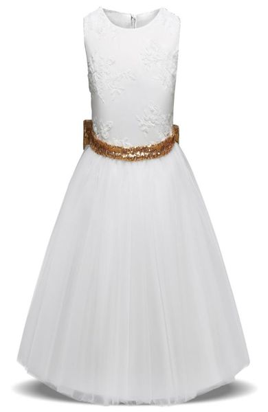 

summer sequined bowknot tutu skirt lace girls dress evening dress princess dress5220857, Red;yellow