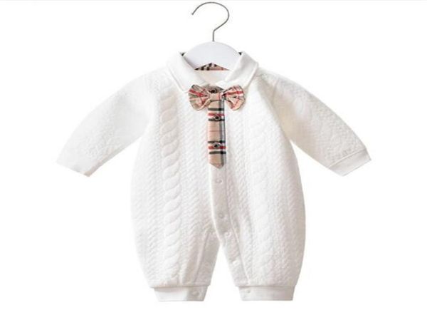

cotton baby rompers newborn babys jumpsuits autumn winter quilted warm onepiece romper boys and girls pajamas4795178, Blue