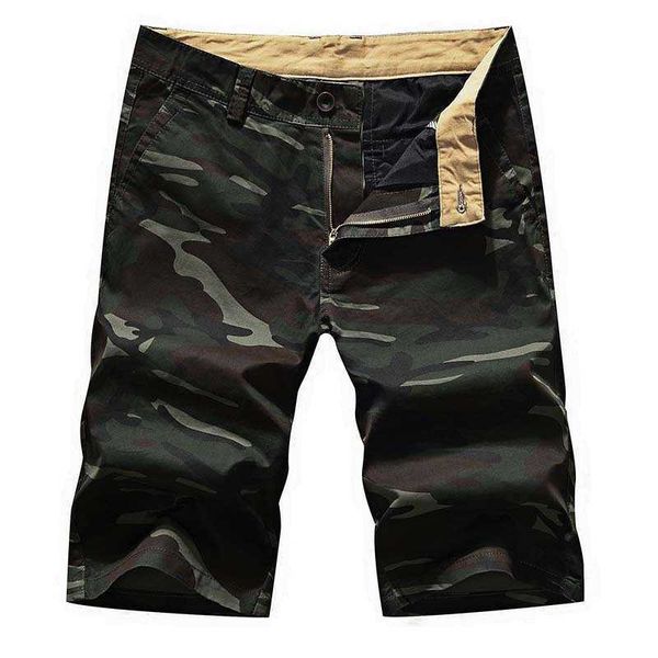 

workwear short men's summer camo military capris large, White;black