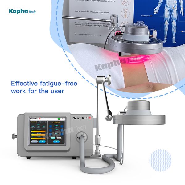 

pemf loop with cold laser magnetic feild low back pain rehabilitation machine