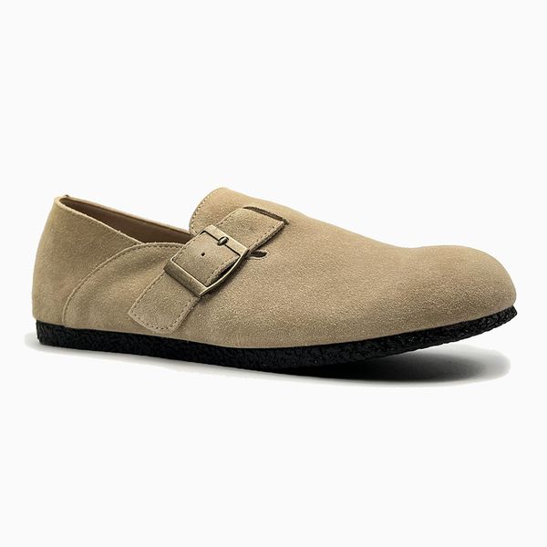 

dress shoes female natural cow leather buckle classic casual 2023 brand fashion women's shoe 230703, Black
