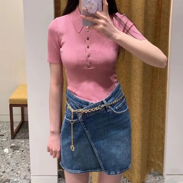 

new -aje hollow commuter ruffled palace style knitted for women, White