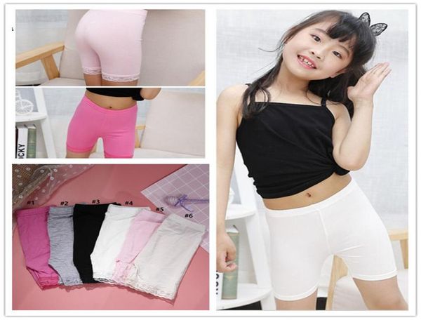 

girls safety shorts pants solid color lace short legging underwear soft elastic cotton leggings girls boxer briefs short pants e331515030, Camo