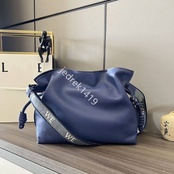 

10a flamenco tote bag nappa leather shoulder bags designer soft calfskin crossbody bag magnetic closure drawstring purse large capacity trav