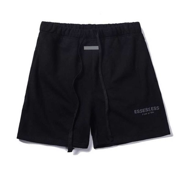 

designer men's shorts summer essentail short pant trend loose joggers sweatpants essen sports jogging fashion 21ss essentiel hip hop le, White;black