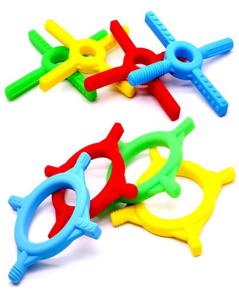 

silicone chew set oral motor chew toy tough bar kids baby teething teether sensory bite therapy tools autism adhd8995692