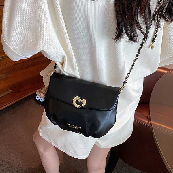 

evening bags small design bag women's summer chain crossbody pleated 230704