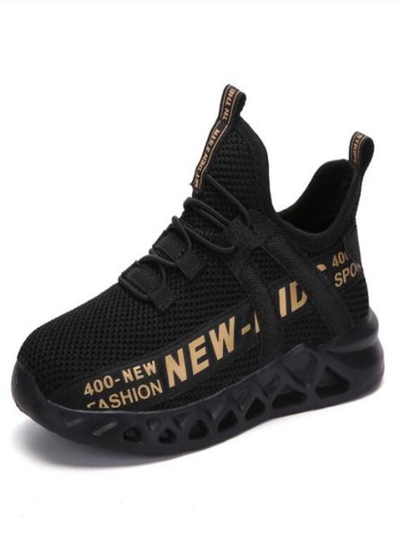 

kid running sneakers summer children sport shoes tenis infantil boy basket footwear lightweight breathable girl chaussure enfant3587527, Black