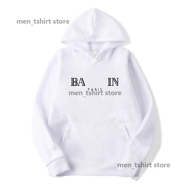 

blamian 2023 mens sweatshirt designer clothes men sweater mens hoodies designer streetwear womens men clothing loosehoodie skateboard oversh, Black