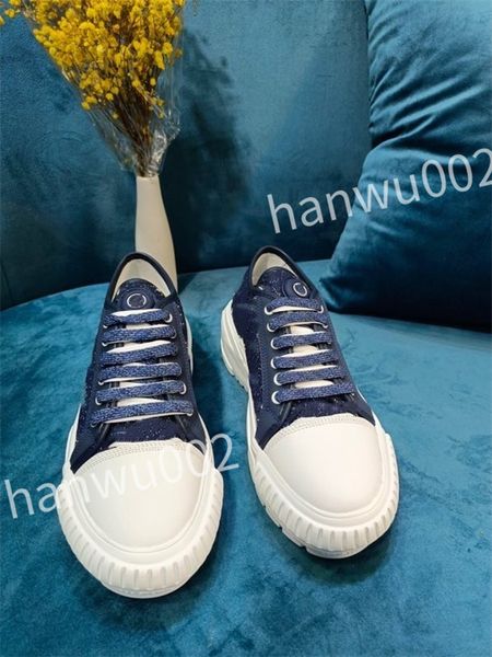 

r sneaker casual shoe calfskin leather white letter overlays platform fashion sneakers size 35-46 dc220506, Black