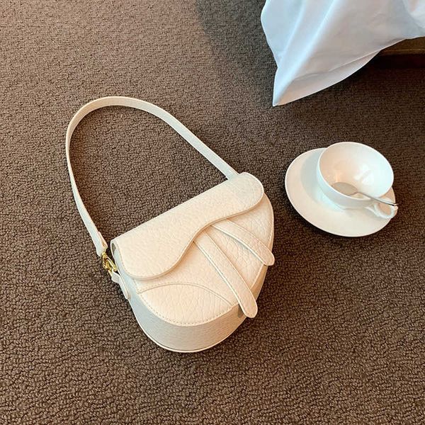 

small bag women's new versatile shoulder bag minimalist temperament saddle bag mini crossbody bag bags women