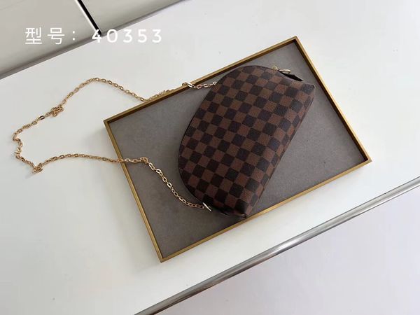 

2023 fashion flowers designer wallets luxurys women's make-up bag leather bags classic letters key coin purse original box plaid card h, Red;black