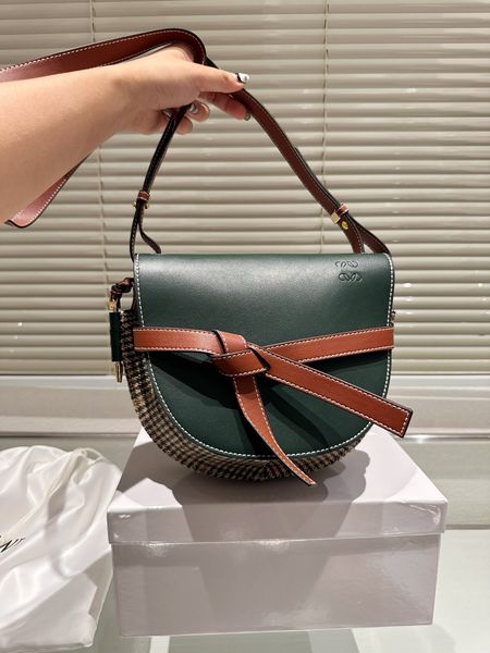 

designer womens bag saddle bag hobo bag women cow leather lady box patchwork designer bags handbags crossbody designerbag899 shoulder3 sizes