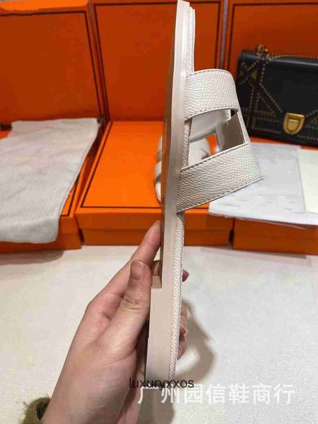 

sandal h slipper oran casual 2023 girl designer women summer classic flat h comfortable simple versatile fashion women ibgh