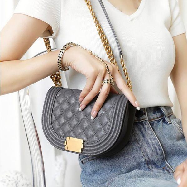 

lm40156v designer crossbody bags luxury genuine leather handbag chain bag 18cm delicate knockoff flap bag with box yc008 ailxe