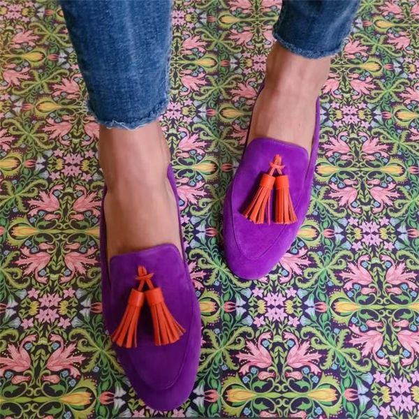 

dress shoe shoes 2023 spring comfortable flat casual loafers tassel leopard print 4043 plus size single dropshopping 230703, Black
