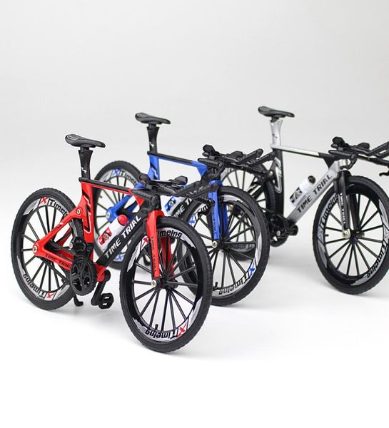 

new delicate crazy magic finger bike alloy bicycle model 110 bicycle bend road mini racing toys collection gifts 175cm3519630