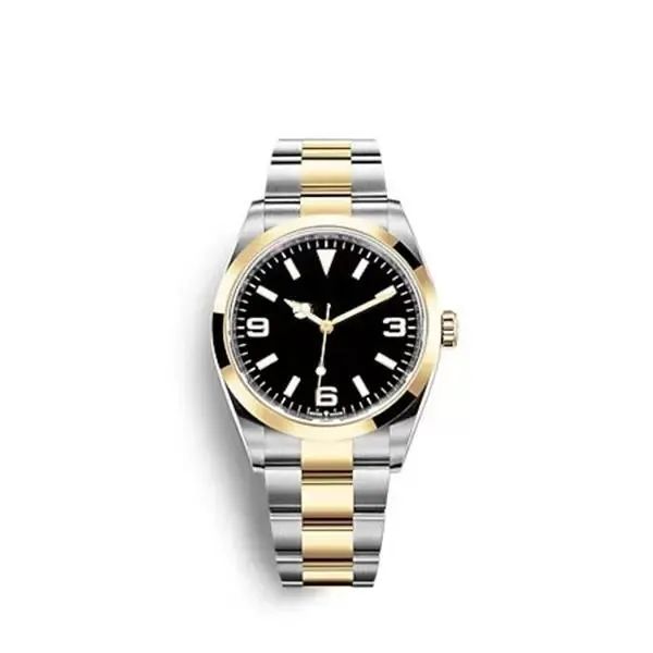 

u1 grade aaa luxury mens watch exp air king high-end quality series 116900 and 216570 black 40mm dial automatic mechanical sky movement 316, Slivery;golden