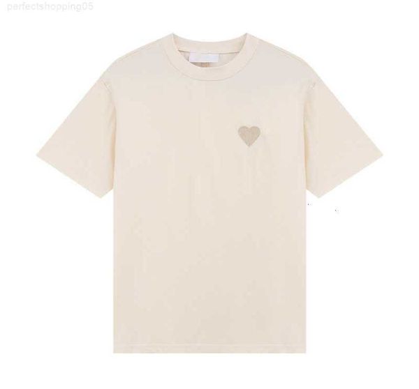

23s mens t-shirts women short sleeves designer luxury t shirt fashion casual tshirt man clothing amis rg4y, White;black