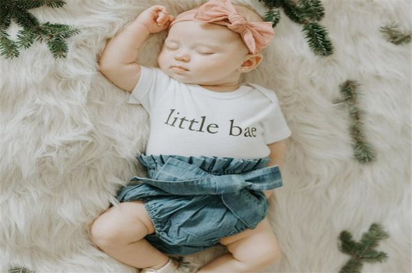 

2020 summer toddler kid baby girls boys outfit clothes short sleeve romper shorts set3640116, White