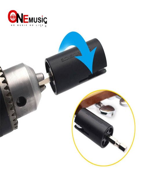 

assemble electric drill hexagonal guitar string winder head tools for electric acoustic guitar bass parts accessories5557040