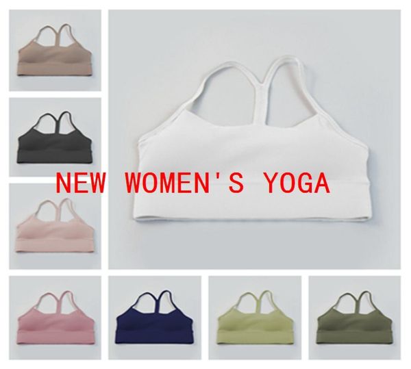 

fitness running street women yoga bra sports beauty back vest harness training yoga gym woman clothes quick dry lululemen9874345