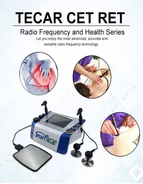 

new higher configuration smart tecar diathermy therapy machine tecar therapy equipment ret cet handle for pain relief face lifting1190748