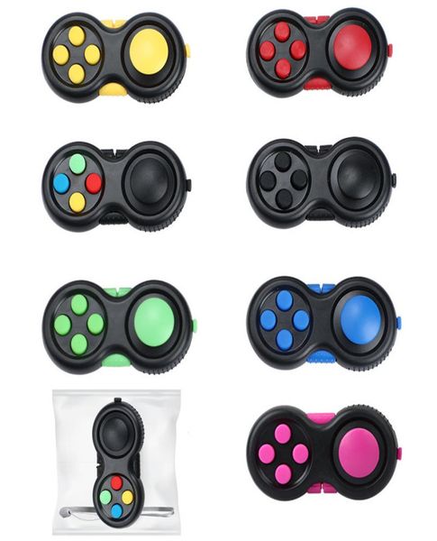 

toys pad second generation puzzle cube squeeze fun sensory silent hand shank game controller stress relief decompression toy for kids adults