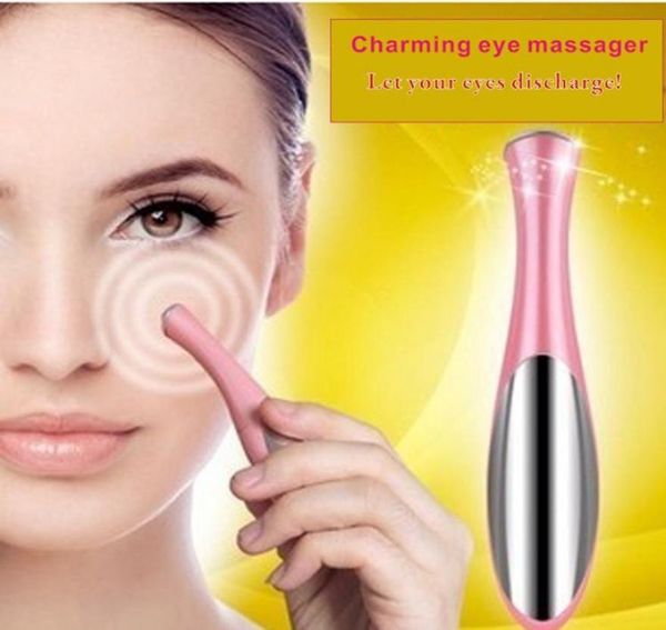 

portable electric thermal eye massager eye care beauty instrument device remove wrinkles dark circles puffiness massage relaxation1442436